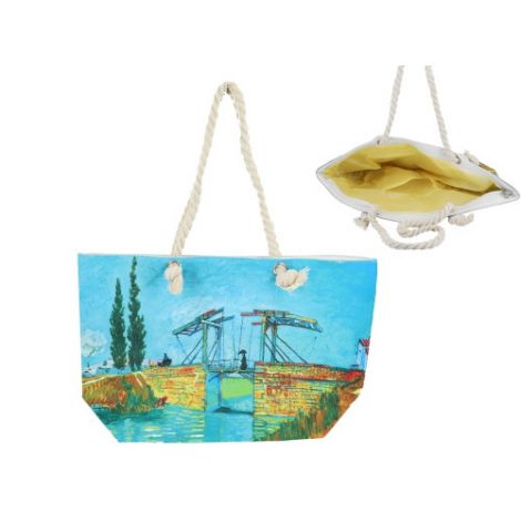 Torba z uszami ze sznurka Carmani V. van Gogh, Most zwodzony w Arles